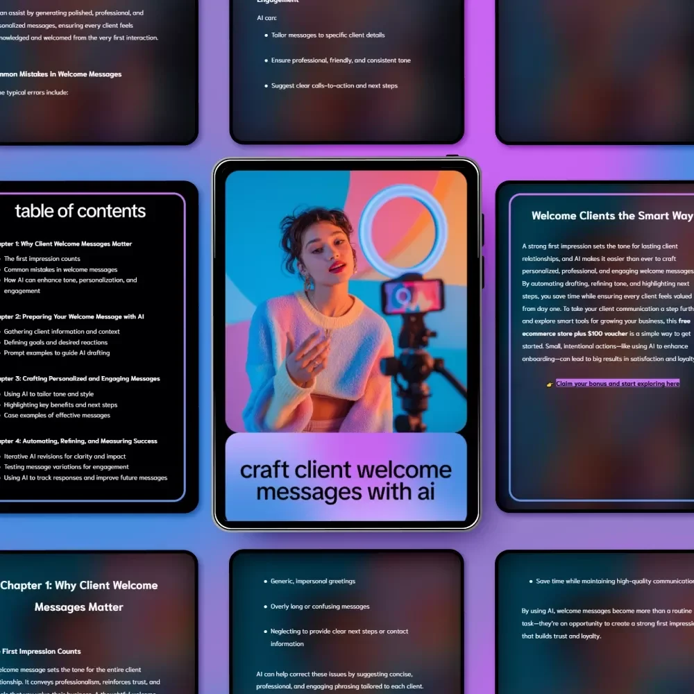 Craft Client Welcome Messages with AI – Ultimate Guide for AI Help for Client Welcome Messages