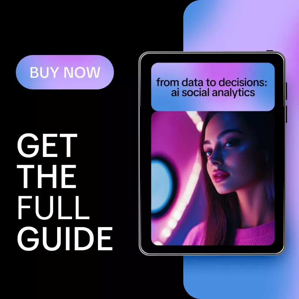 From Data to Decisions: AI Social Analytics Guide for How to Use AI for Social Analytics Insights, Trends, and Engagement