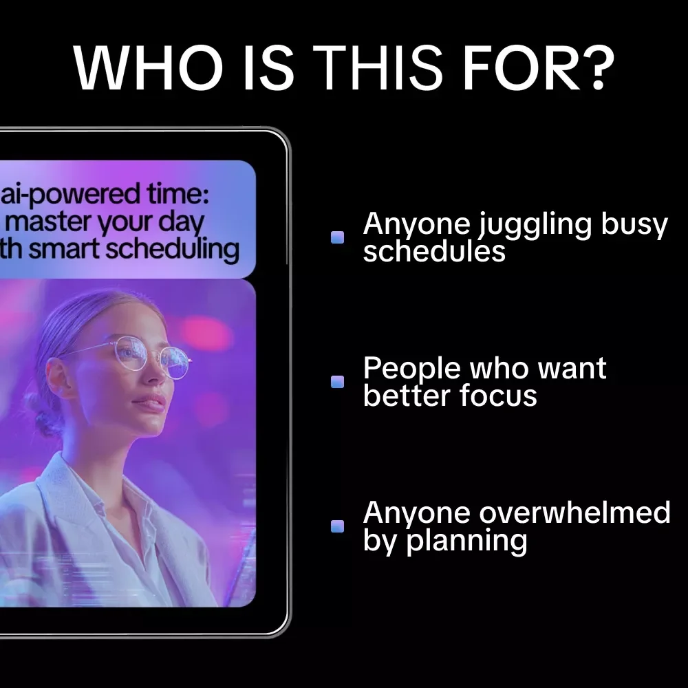 AI-Powered Time: Master Your Day with Smart Scheduling – A Practical Guide to ai for time blocking and daily scheduling for Creators, Freelancers & Busy Professionals