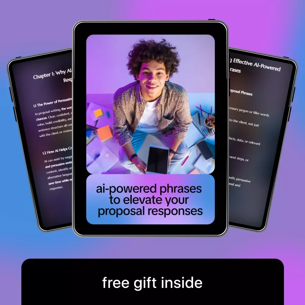AI-Powered Phrases to Elevate Your Proposal Responses | Proposal Writing Guide, AI Prompt eBook, Digital Download for Winning RFPs