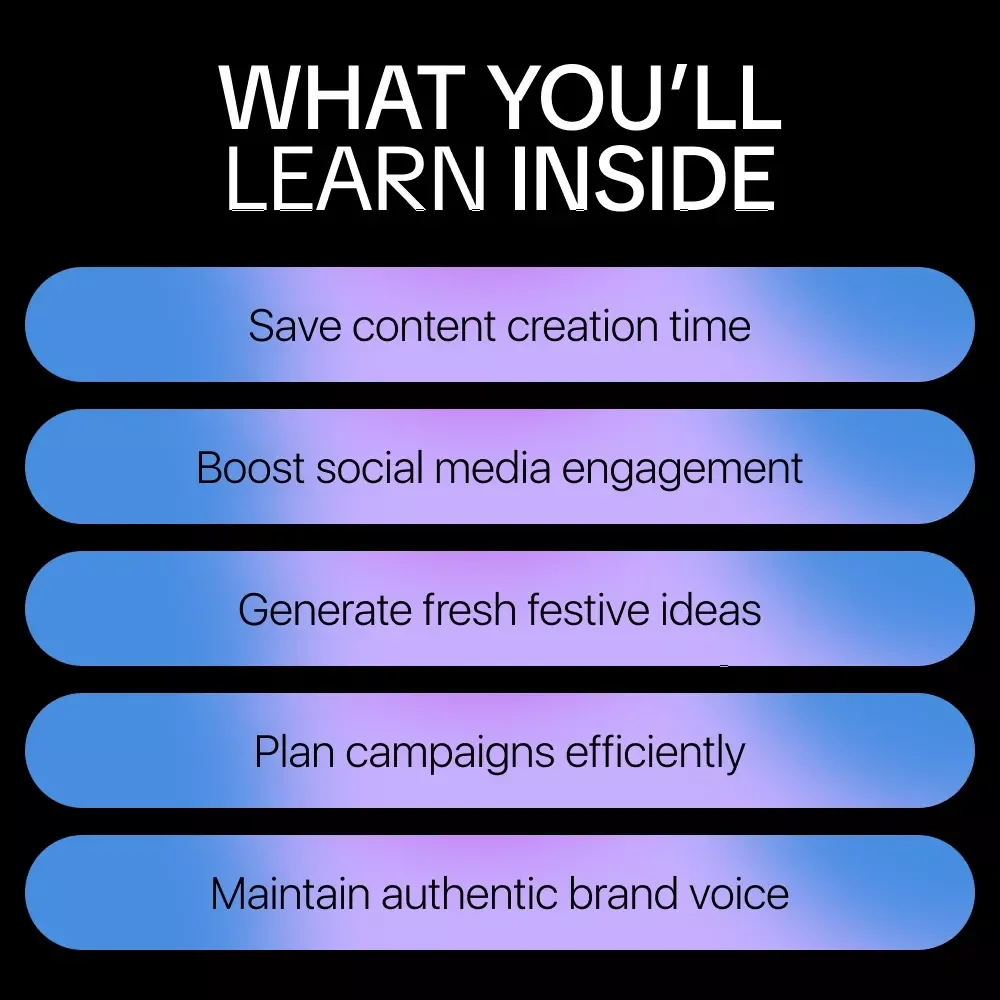 AI-Powered Ideas for Festive Social Media – The Ultimate eBook for AI Help for Holiday Social Post Ideas