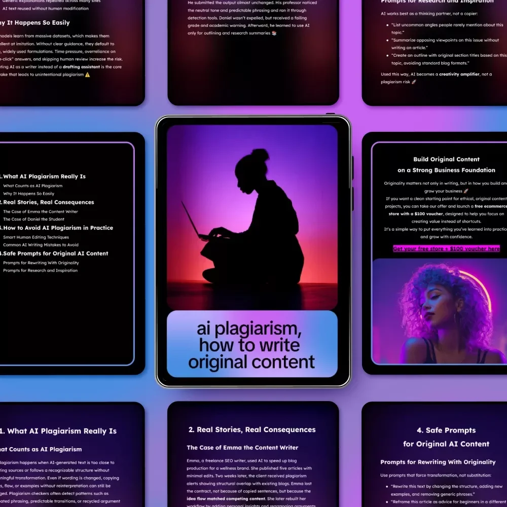 AI Plagiarism, How to Write Original Content – The Ultimate Guide to AI Plagiarism and How to Avoid It
