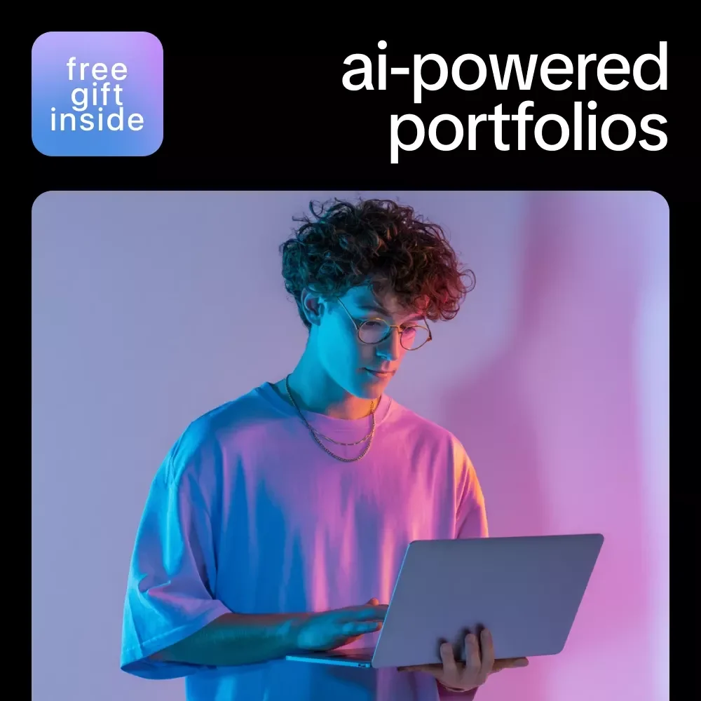 AI-Powered Portfolios: Craft, Shine, Get Hired – A Smart Guide to AI for Crafting a Portfolio That Gets Hired | Freelancers & Job Seekers Digital Download