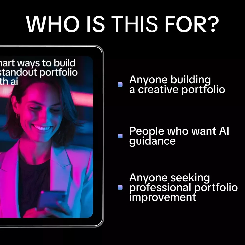 Smart Ways to Build a Standout Portfolio with AI – Ultimate Guide on Methods to Use AI to Build Portfolios for Designers, Creatives, and Professionals