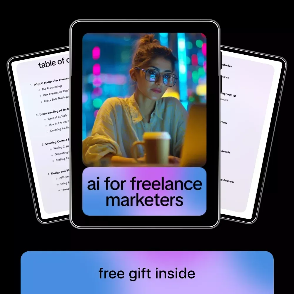 AI for Freelance Marketers: Essential eBook on AI for Freelance Marketers, Boost Productivity and Creativity
