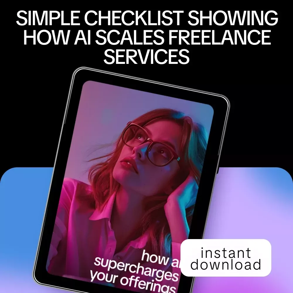 How AI Supercharges Your Offerings | Freelance Growth Checklist | Proven Ways AI Helps Grow Freelance Offerings & Scale Your Services Faster