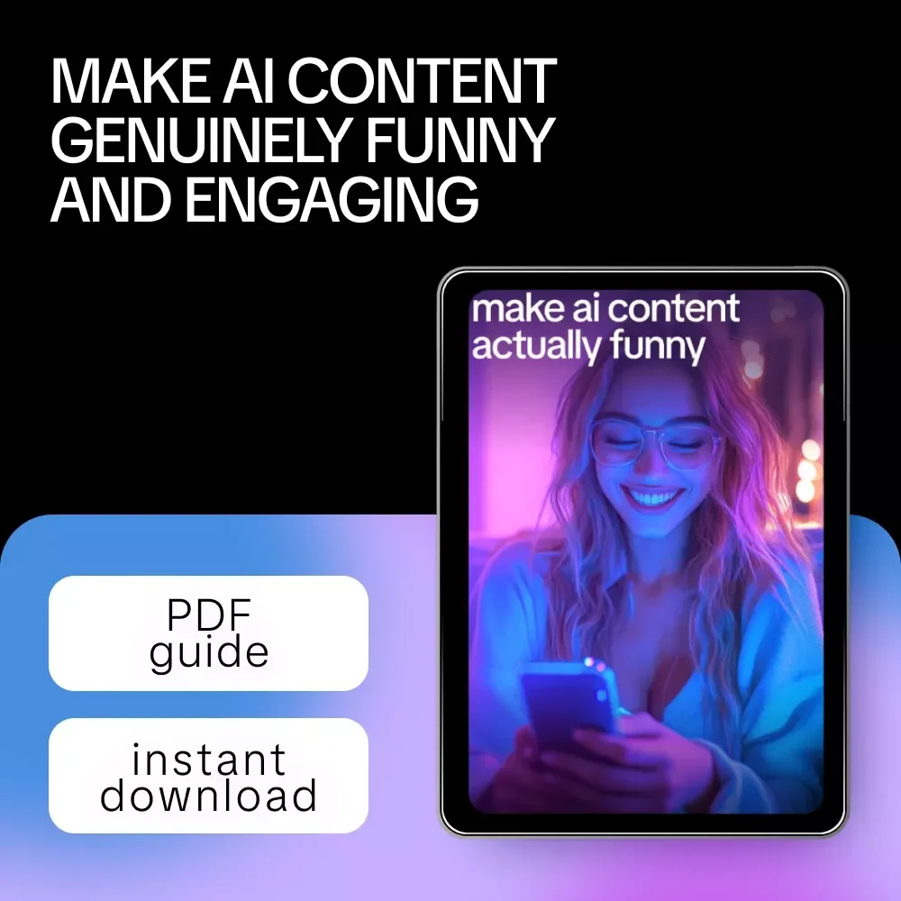 Make AI Content Actually Funny – Ultimate Guide on How to Inject Humor into AI Generated Content, Prompts, Techniques & Real-Life Examples