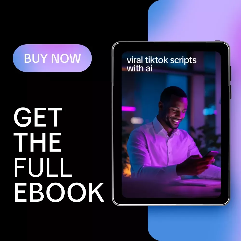 Viral TikTok Scripts With AI – Digital Download Guide, eBook, & Checklist for Content Creators, Social Media Growth, Short-Form Video Marketing