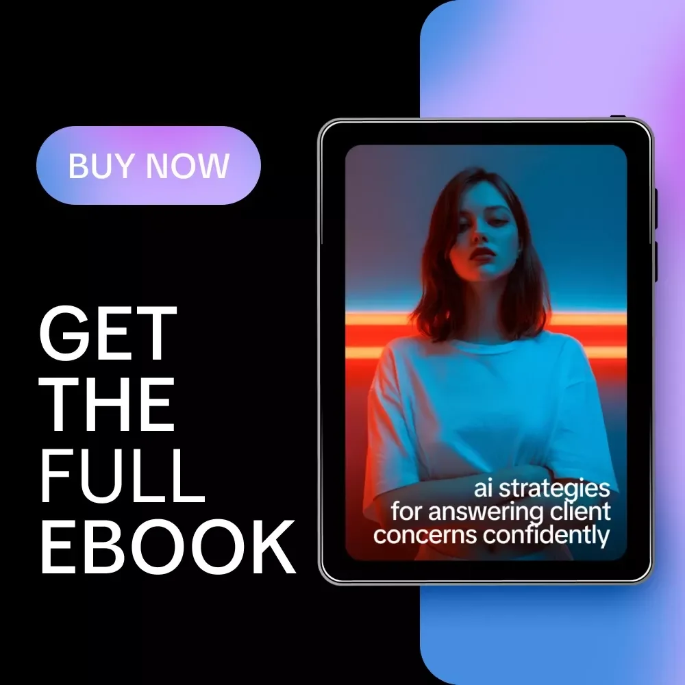 AI Strategies for Answering Client Concerns Confidently – Digital Guide, eBook, Checklist for Objection Handling, Persuasive Client Responses, AI Techniques for Sales and Customer Success