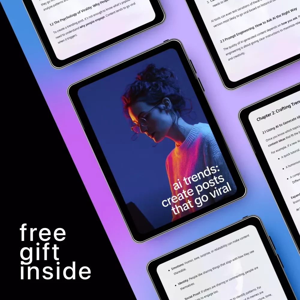 AI Trends: Create Posts That Go Viral – Step-by-Step AI Content Guide for Social Media Growth, Virality Psychology, and ways to create trending topic posts with ai