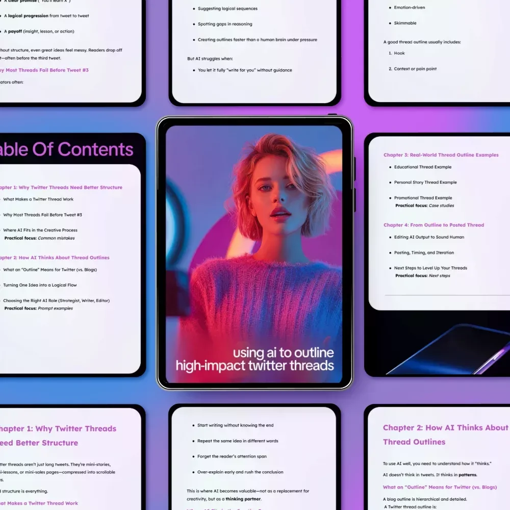 Using AI to Outline High-Impact Twitter Threads: Master AI to Write a Twitter Thread Outline Guide