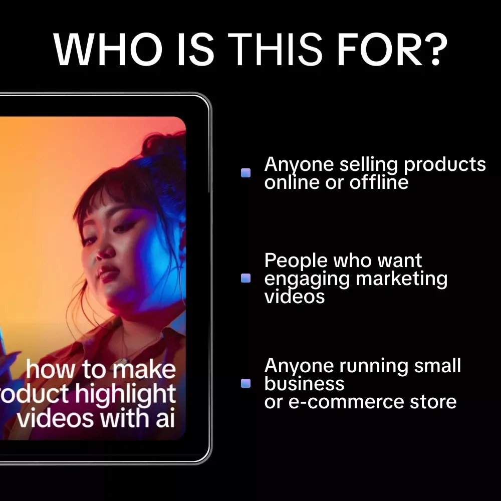 How to Make Product Highlight Videos with AI – Step-by-Step Checklist for How to Create Product Highlight Videos with AI, Perfect for E-Commerce, Social Media & Marketing