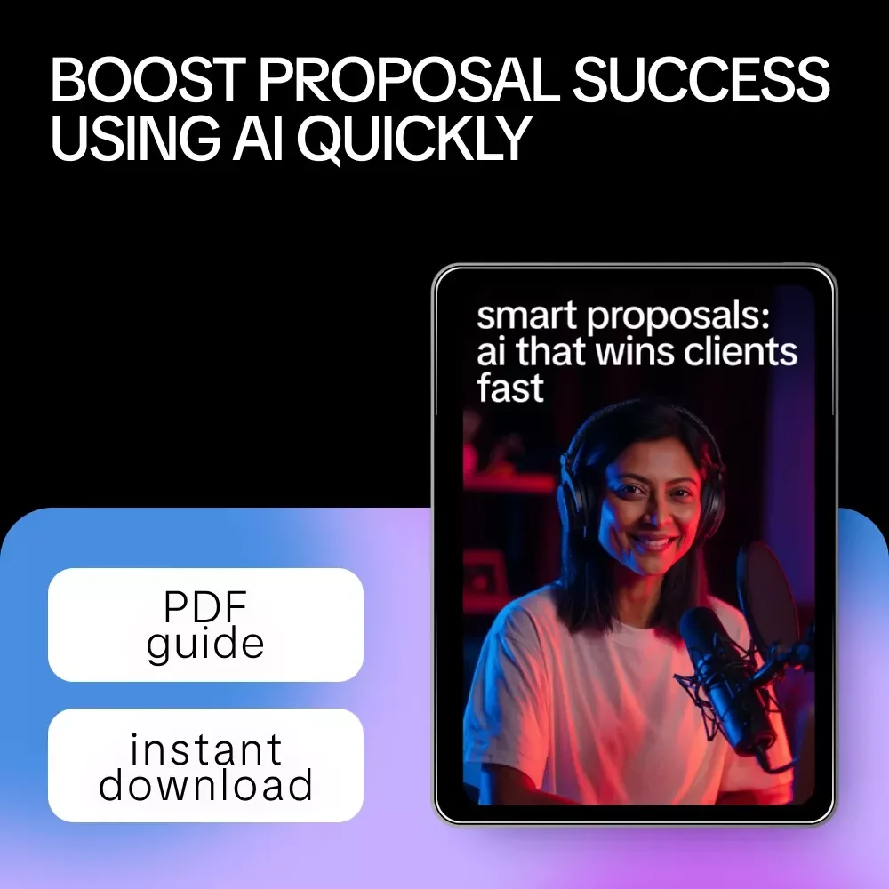 Smart Proposals: AI That Wins Clients Fast – How to Use AI to Make Client Proposals Guide for Entrepreneurs, Freelancers, and Agencies