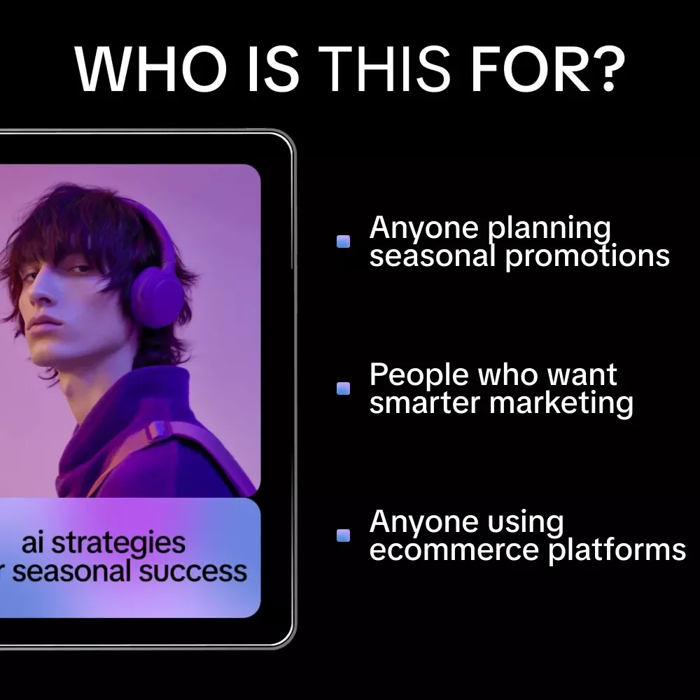 AI Strategies for Seasonal Success Ebook – how to use ai for seasonal campaigns, Marketing Automation Guide, AI Marketing Playbook