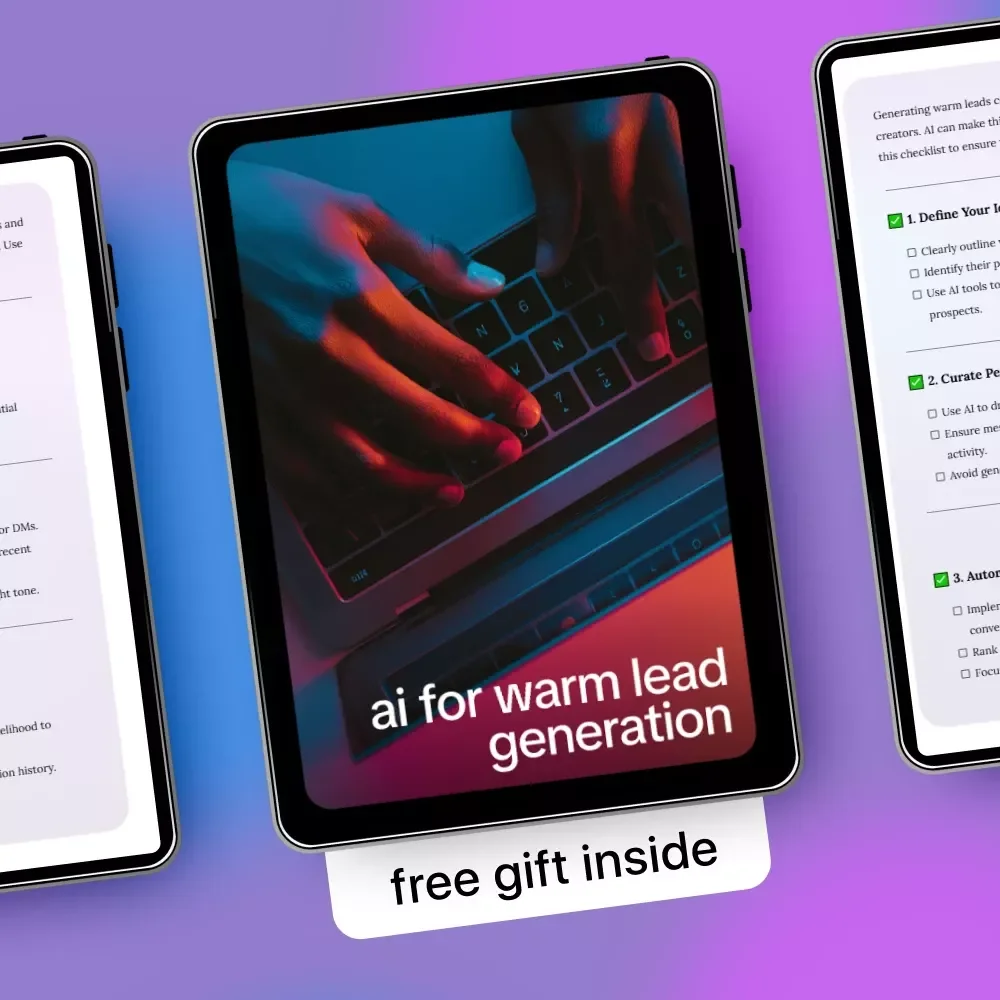 AI for Warm Lead Generation Checklist – Boost Your Sales with Smart AI Tools, Personalized Outreach, and Automated Lead Scoring