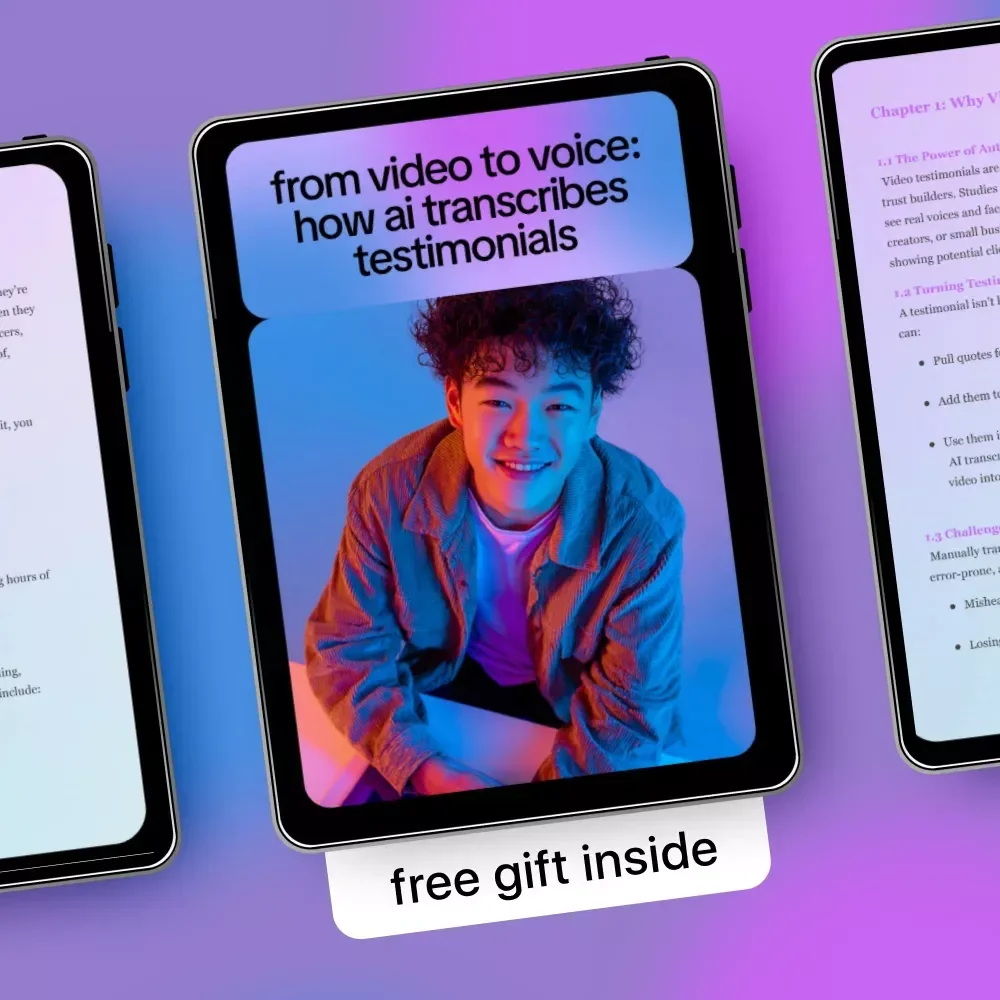From Video to Voice: How AI Transcribes Testimonials – The Ultimate Guide to Using AI to Transcribe Video Testimonials for Marketing Success