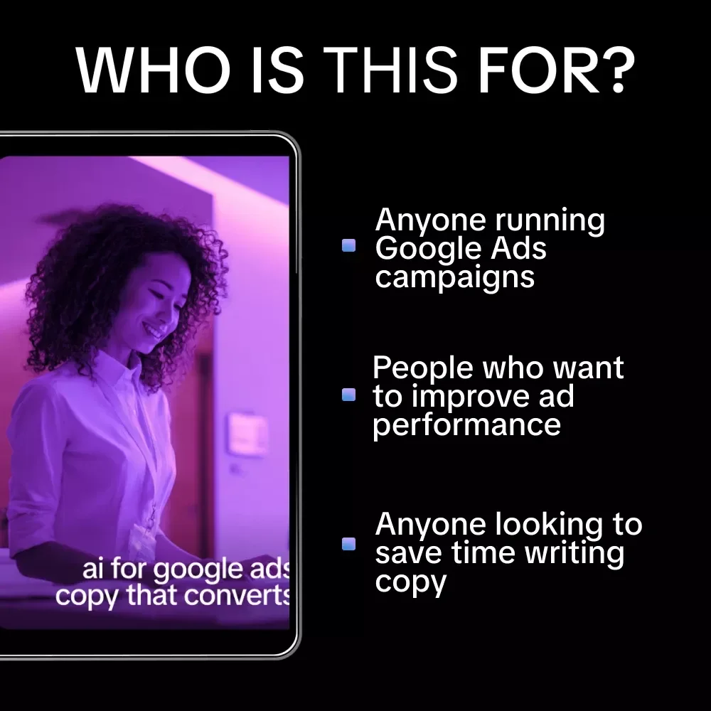 AI for Google Ads Copy That Converts – Digital Guide, eBook & Checklist for High-Performing Ad Headlines, Descriptions, and AI-Powered Campaign Optimization