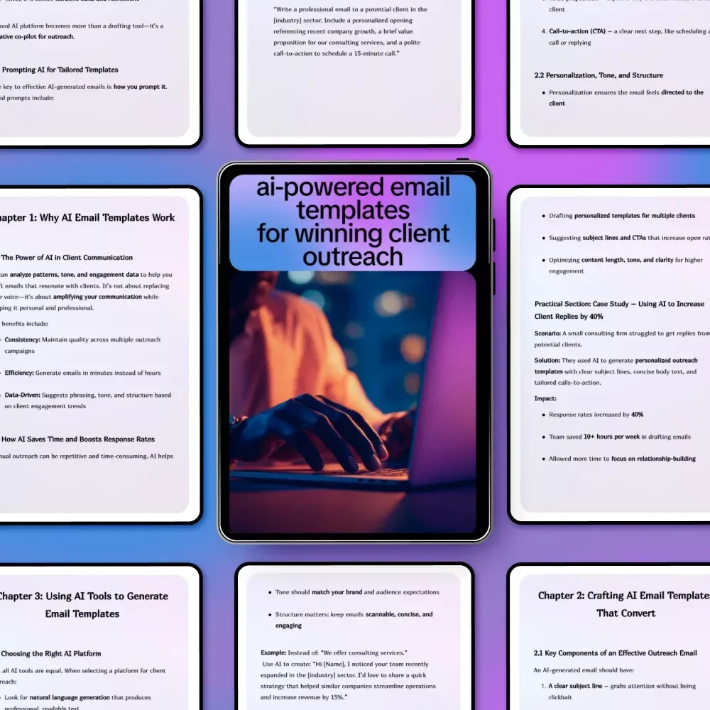 AI-Powered Email Templates for Winning Client Outreach – Proven AI Email Templates for Client Outreach Success