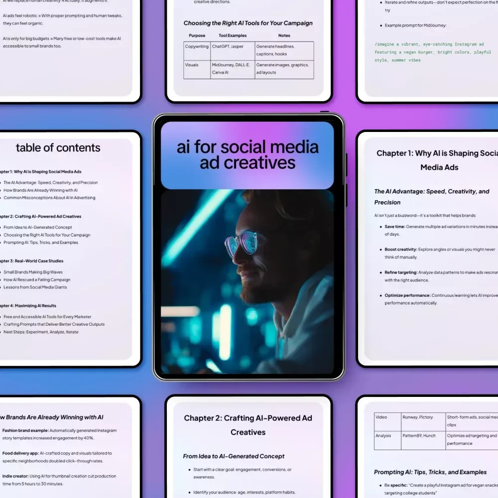 AI for Social Media Ad Creatives: Ultimate Guide to Crafting Engaging Ads with AI for Social Media Ad Creatives
