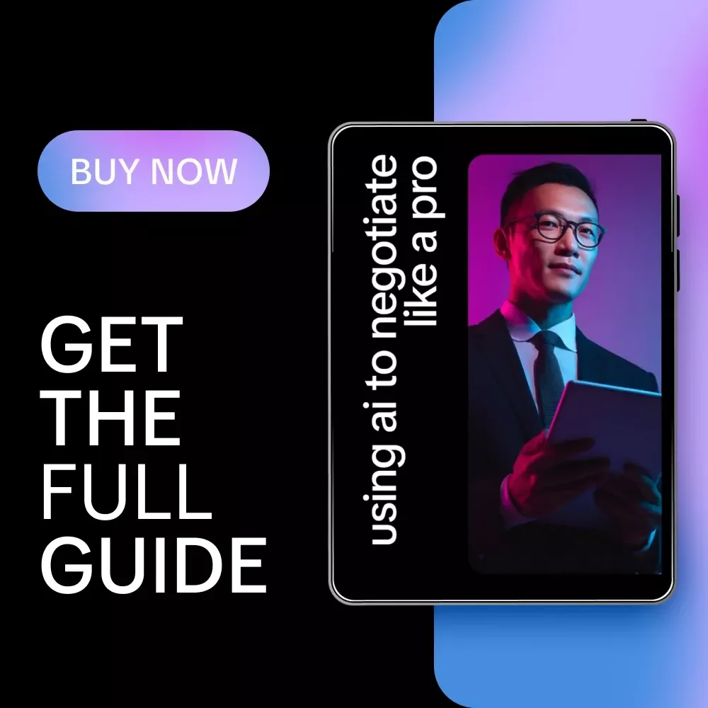 Using AI to Negotiate Like a Pro – Smart Pricing & Client Negotiation Guide for Freelancers, Coaches & Service Providers | AI-Powered Rate Setting eBook