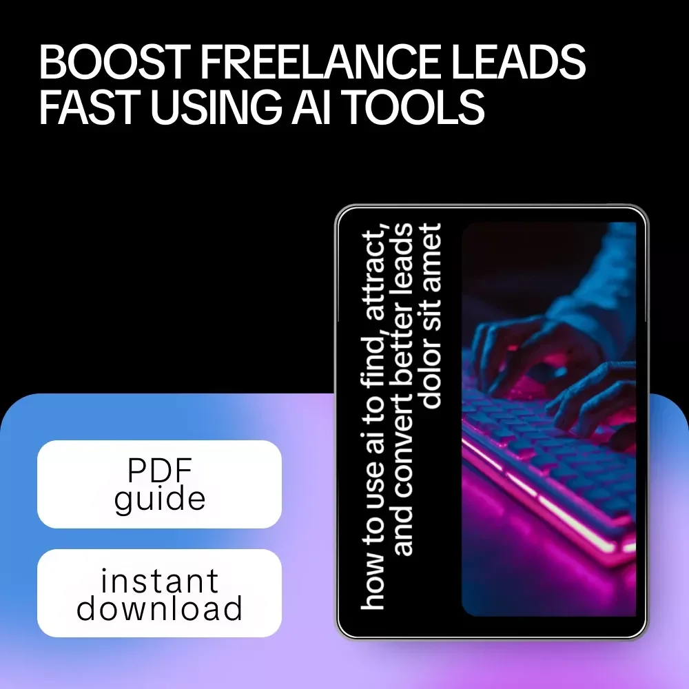 How to Use AI to Find, Attract, and Convert Better Leads – Ultimate Guide on How to Use AI for Lead Generation Freelance Success