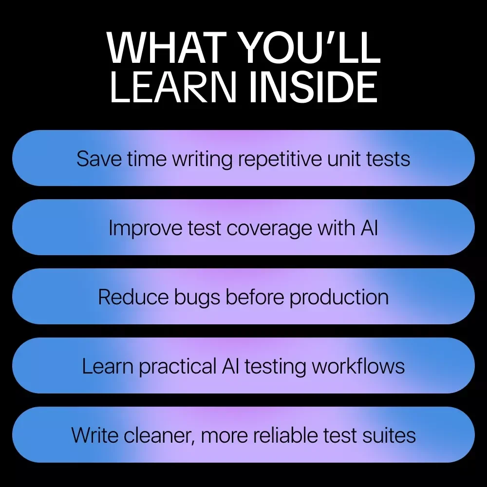 AI for Writing Unit Tests – Practical Guide to Using AI to Generate Unit Tests Faster & Smarter
