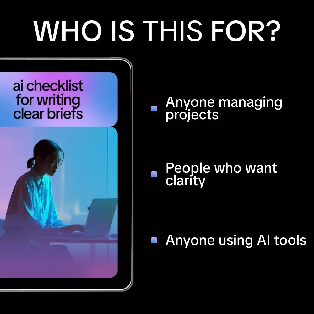 AI Checklist for Writing Clear Briefs – Simple Step-by-Step Checklist for Using ai tools that generate briefs