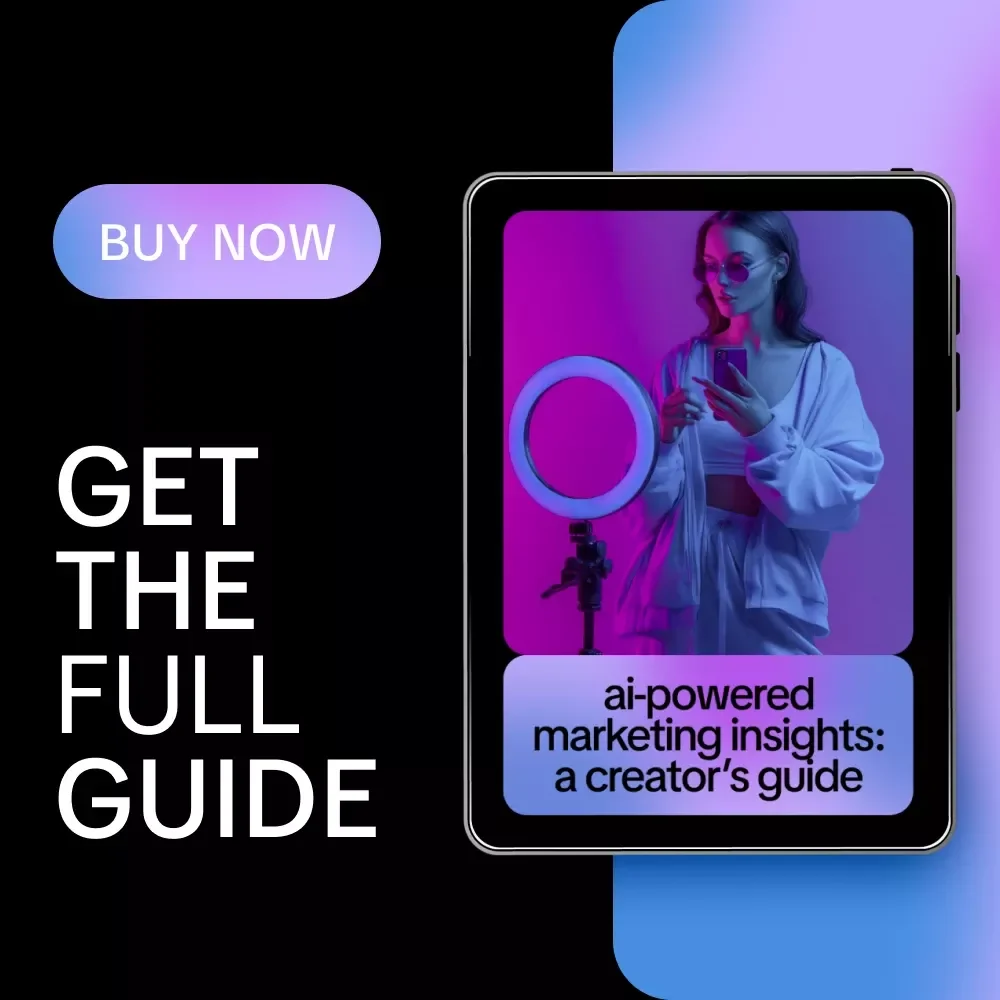 AI-Powered Marketing Insights: A Creator’s Guide – Smart AI for Understanding Marketing Analytics, Data-Driven Content Strategy, Digital Marketing Guide for Creators