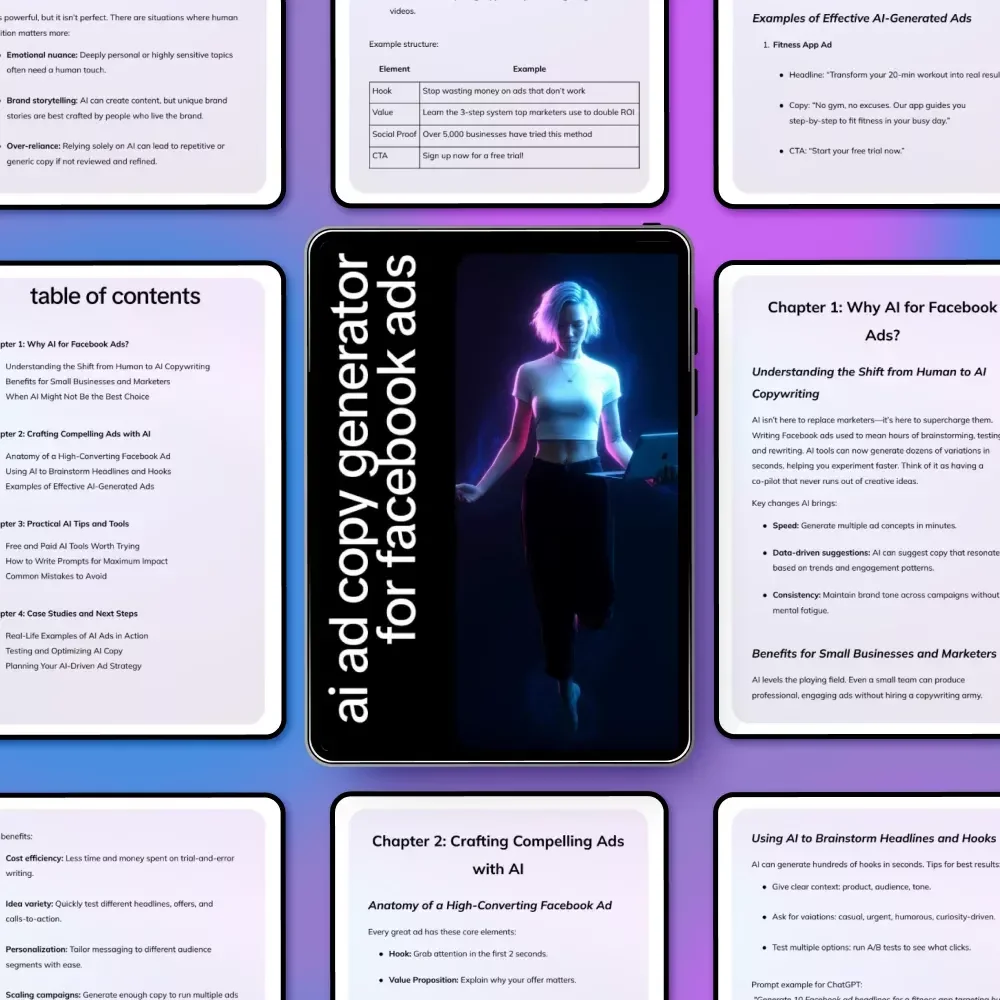 AI Ad Copy Generator for Facebook Ads – Ultimate Guide to Boost Engagement, Conversions, and ROI with AI Ad Copy Generator for Facebook