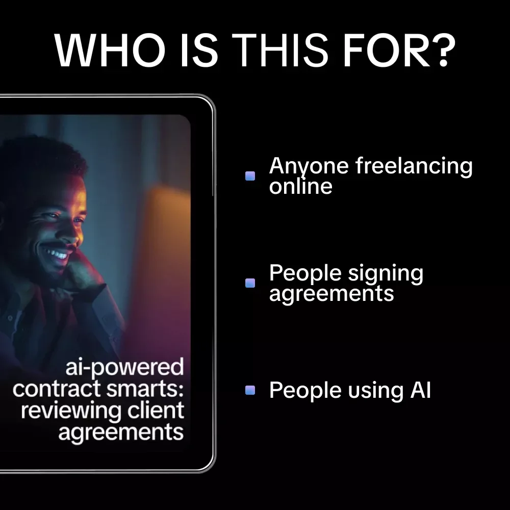 AI-Powered Contract Smarts: Reviewing Client Agreements | Freelancer Guide for Using ai to review a client's contract with Confidence