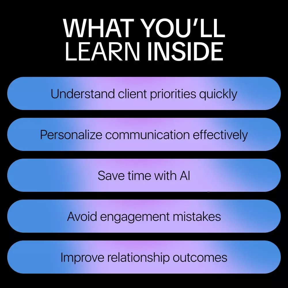 Finding Common Ground with Clients – AI for Finding Common Ground with a Client Guide, eBook & Checklist for Better Client Engagement