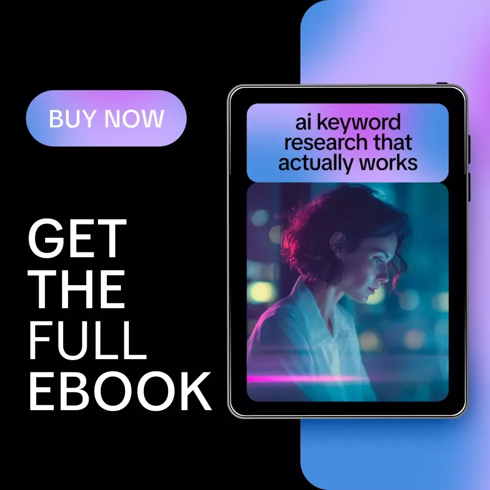 AI Keyword Research That Actually Works: The Ultimate Guide, eBook & Checklist for SEO, AI-Powered Keyword Discovery, Search Intent, Keyword Clusters, and Real-World Case Studies