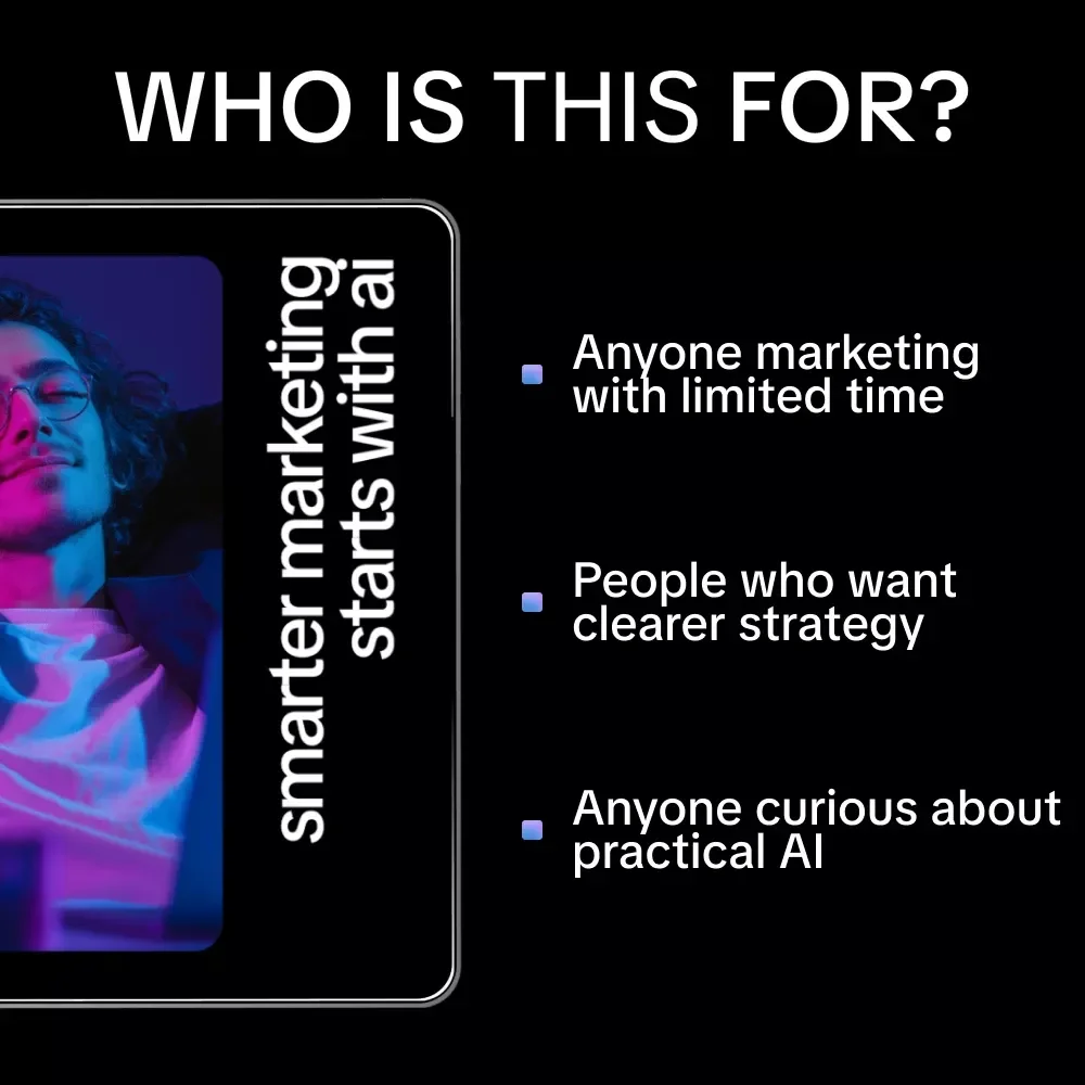 Smarter Marketing Starts with AI | Practical Ebook on AI Advantages for Marketing Explained | Modern Marketing Strategy Guide for Growth