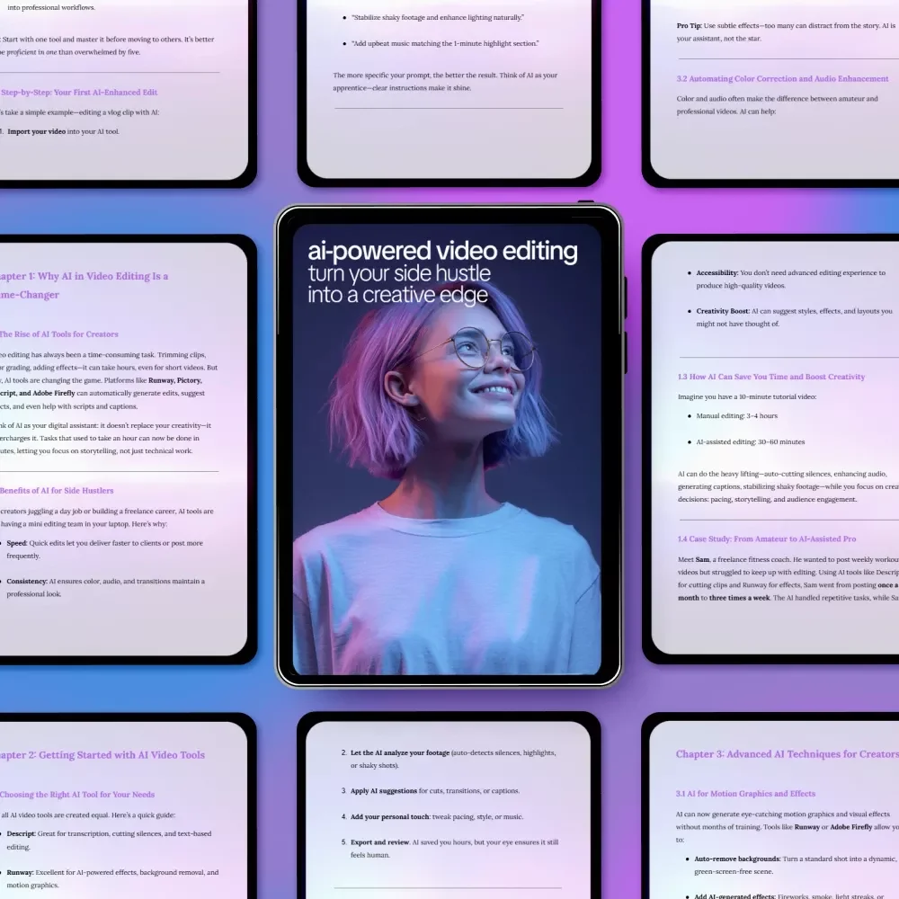 AI-Powered Video Editing: Turn Your Side Hustle into a Creative Edge | Practical Guide to Using ai for video editing as a side skill