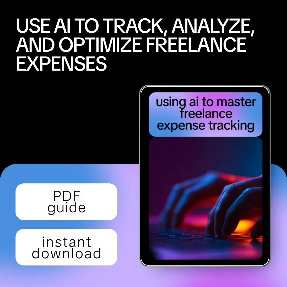 Using AI to Master Freelance Expense Tracking | Smart AI Guide for Freelancers & Solopreneurs | ai for freelance expense tracking