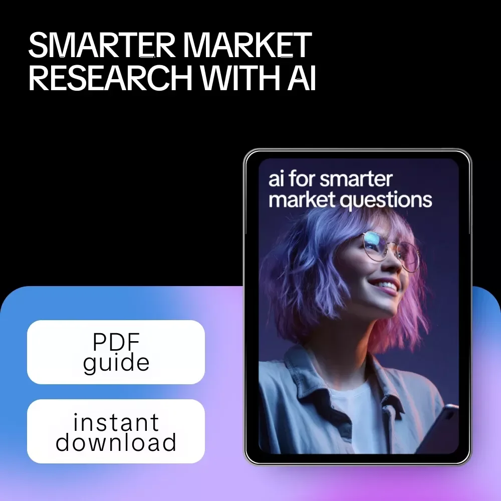 AI for Smarter Market Questions – eBook with AI Suggestions for Quick Market Research Questions