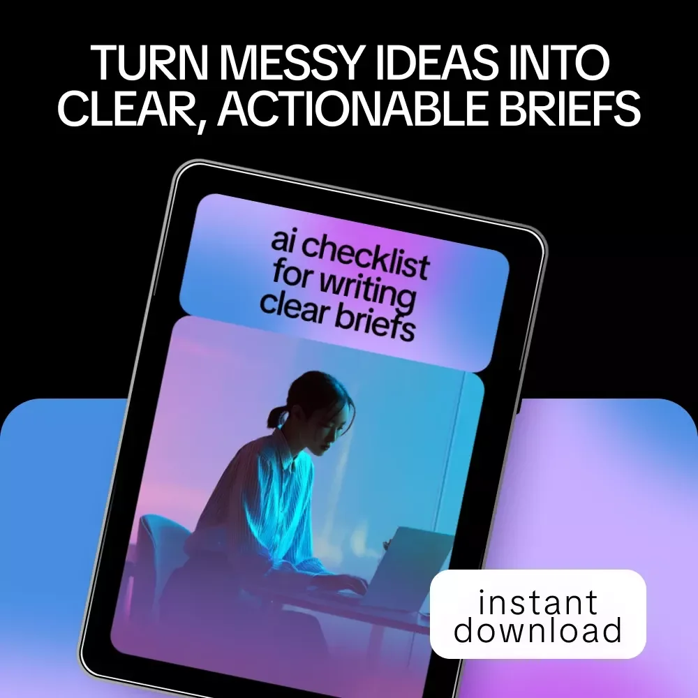 AI Checklist for Writing Clear Briefs – Simple Step-by-Step Checklist for Using ai tools that generate briefs