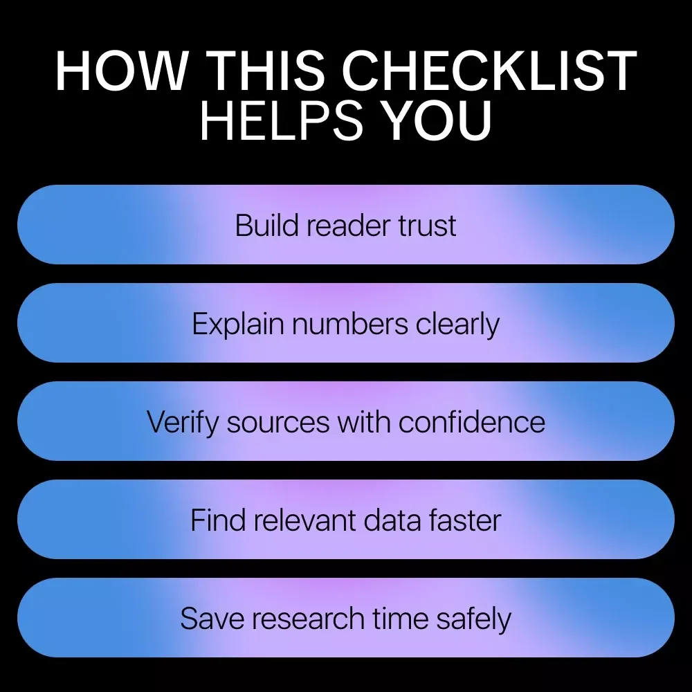Using AI to Generate Statistics for Your Article – Practical Checklist for Smart, Ethical Data Research | ai to generate statistics for your article