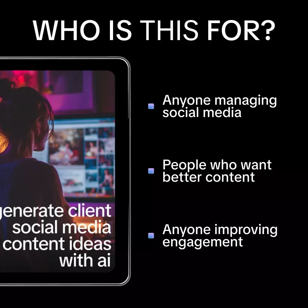 Generate Client Social Media Content Ideas with AI – AI Social Media Content Ideas for Clients Guide