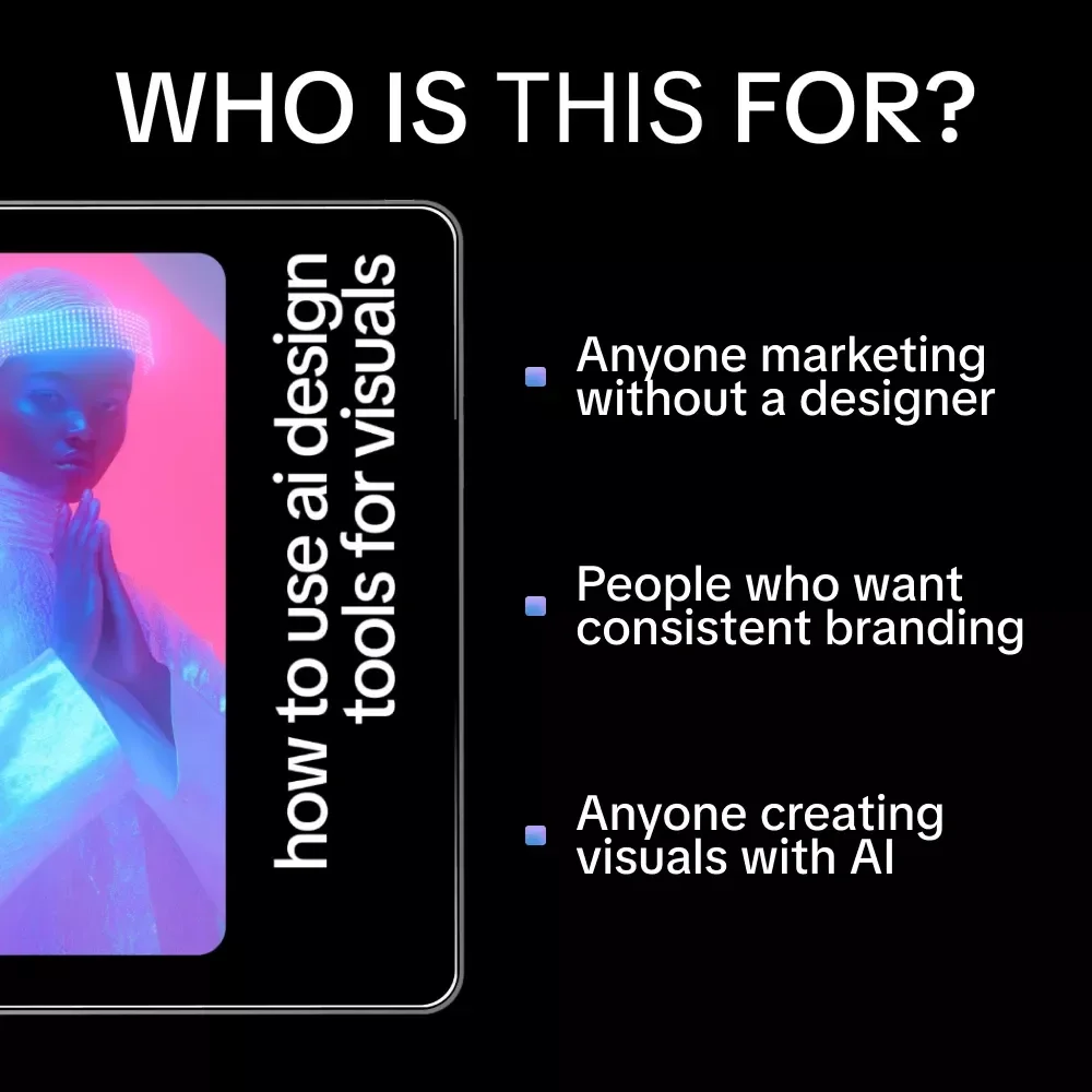 How to Use AI Design Tools for Visuals – Practical Checklist for Creators, Marketers & Designers