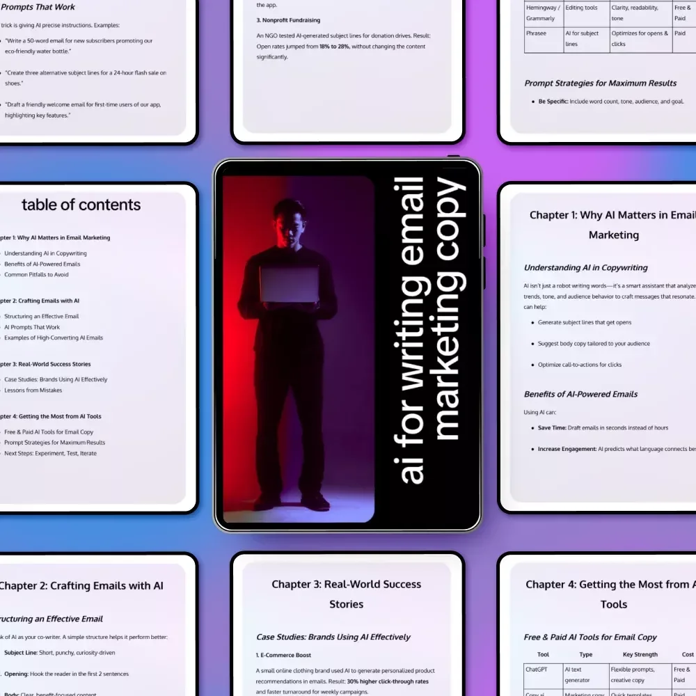 AI for Writing Email Marketing Copy: The Ultimate Guide to Using AI to Generate Email Marketing Copy
