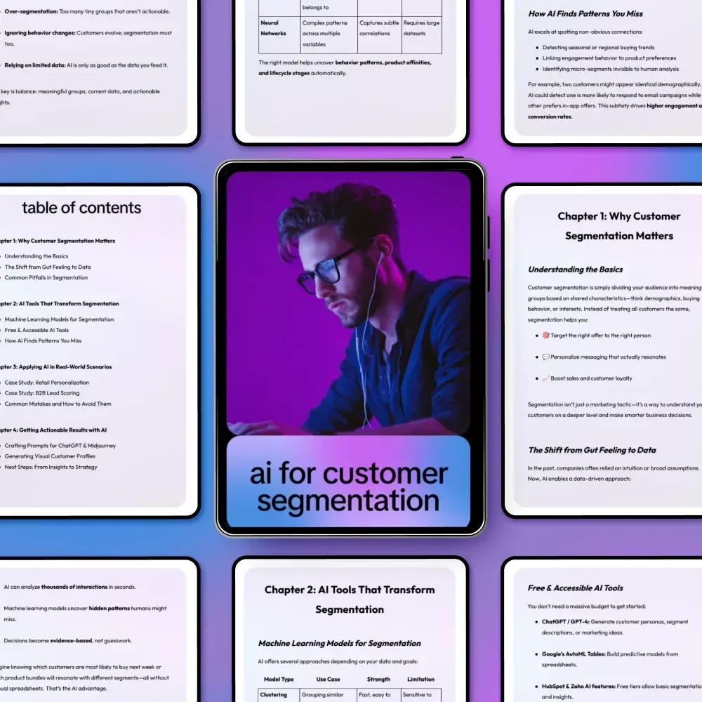 AI for Customer Segmentation: Essential Guide to Data-Driven Marketing with AI for Customer Segmentation