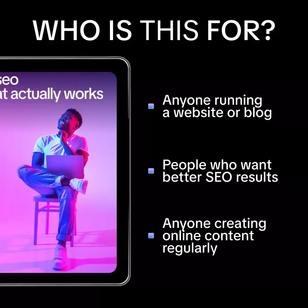 AI SEO That Actually Works: The Ultimate Guide to Using AI to Optimize Your Website SEO Content, Boost Rankings, and Drive Traffic