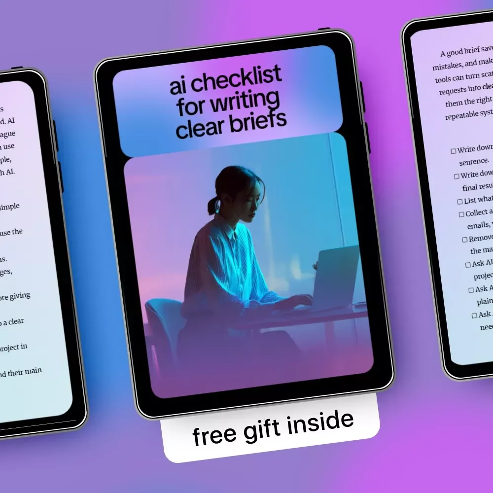 AI Checklist for Writing Clear Briefs – Simple Step-by-Step Checklist for Using ai tools that generate briefs