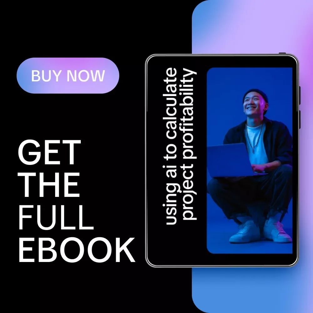 Using AI to Calculate Project Profitability | Smart Profit Analysis eBook for Data-Driven Decisions