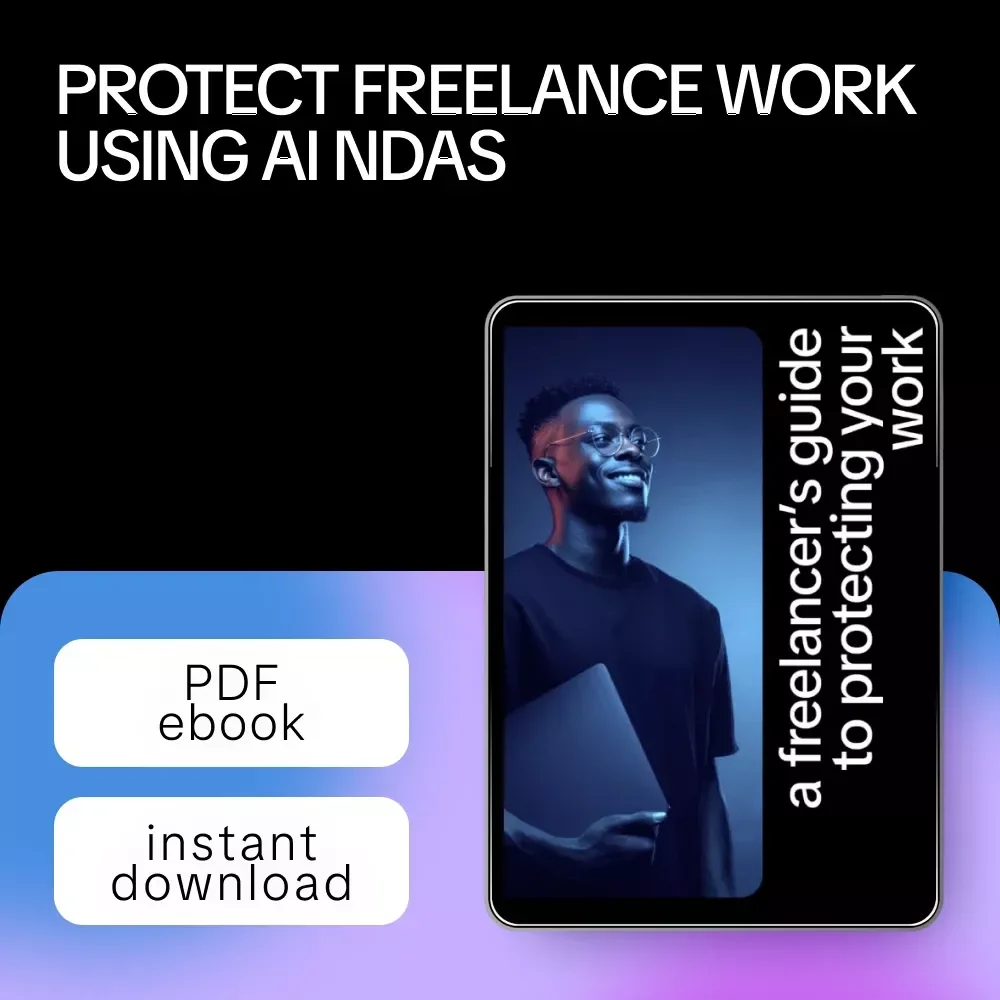 A Freelancer’s Guide to Protecting Your Work – Smart NDA Strategies & AI to Create an NDA for Clients | Practical Legal eBook for Creatives