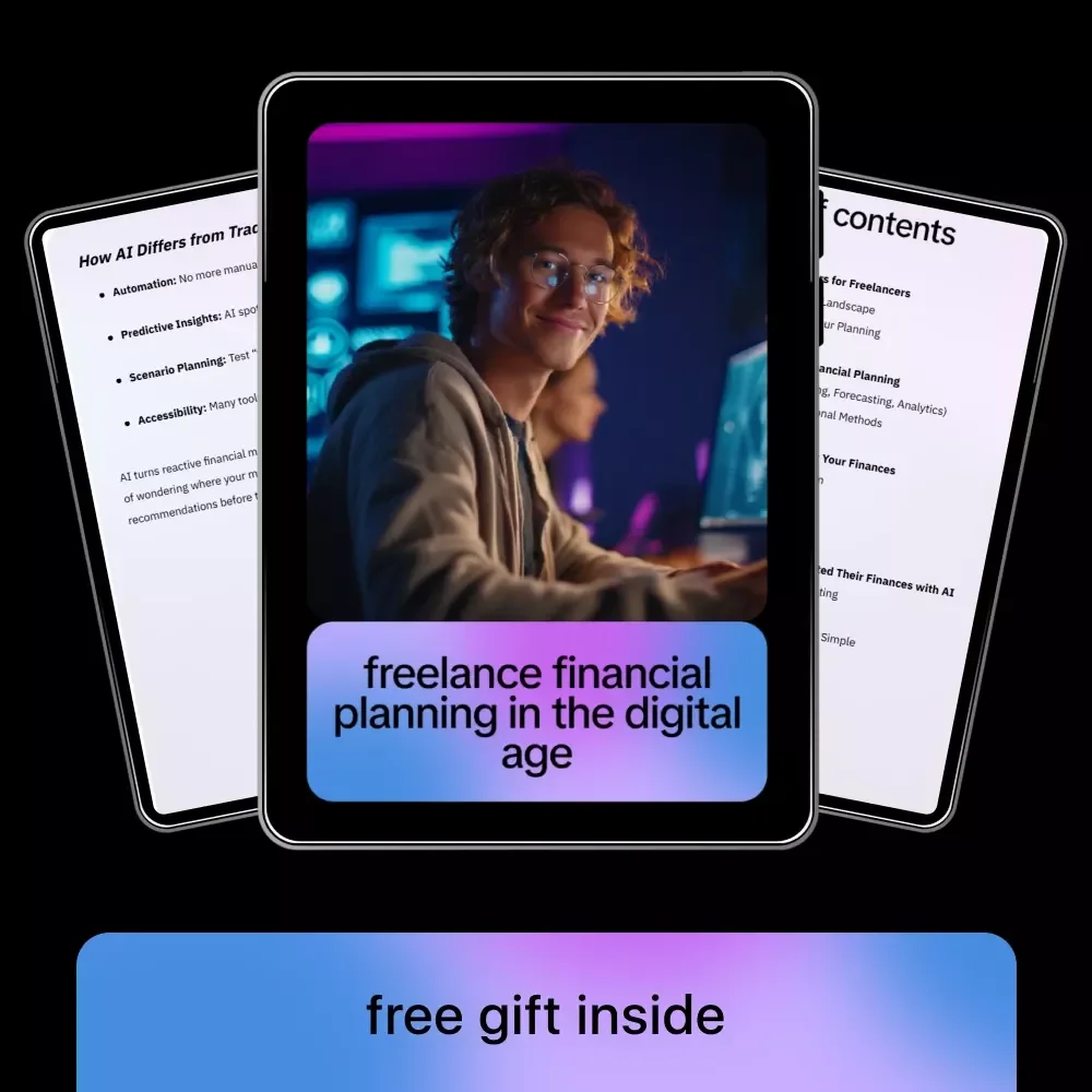 Freelance Financial Planning in the Digital Age – AI-Powered Money Guide for Freelancers, Smart Budgeting, Cash Flow & Future-Ready Planning