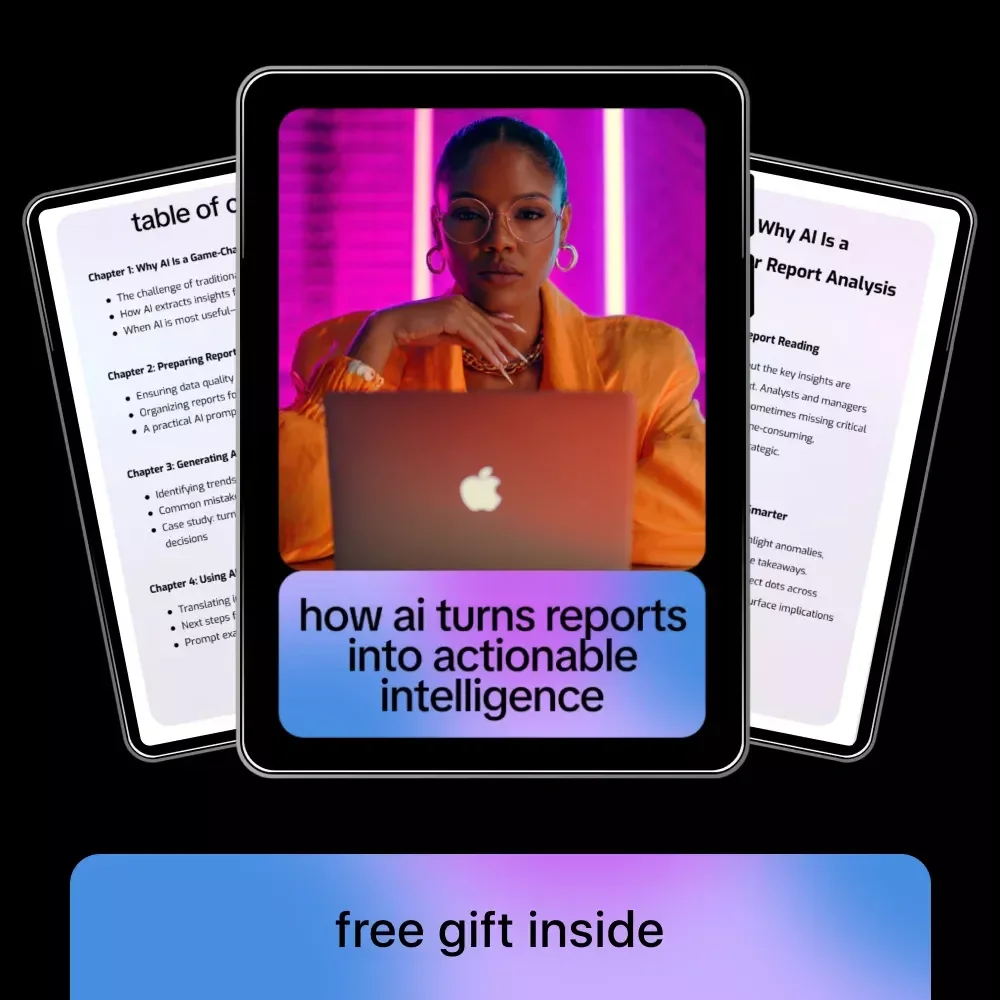 How AI Turns Reports Into Actionable Intelligence – AI to Generate Insights from Reports Guide
