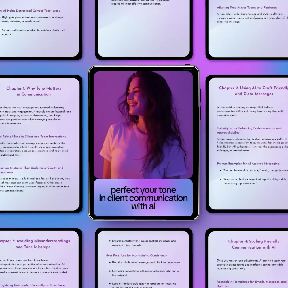 Perfect Your Tone in Client Communication with AI | Friendly & Clear Messaging Guide | Learn how to use ai to keep tone friendly and clear