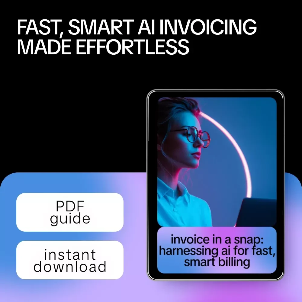 Invoice in a Snap: Harnessing AI for Fast, Smart Billing – Your Complete Guide to AI for Creating Invoices Fast, Streamlined, and Accurate